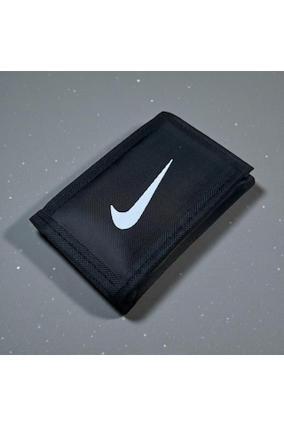 Elegance Siyah Logolu Replika Basic Spor Wallet Cüzdan 421-siyah