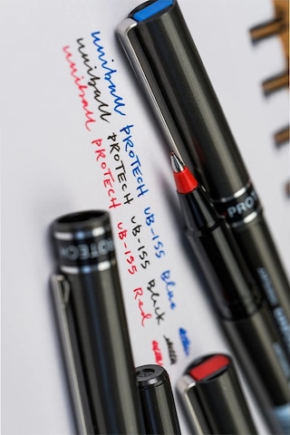 Mavi Siyah Kırmızı Pilot Kalem Ub-155 Micro Deluxe 3 Adet Uniball Pilot Kalem 0.5 Mm Roller Uçlu Pilot Kalem İnce Uçlu Kırmızı