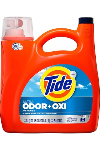 Tide Ultra Odor+oxi Sıvı Çamaşır Deterjanı 94 Yıkama 3.9lt Diğer