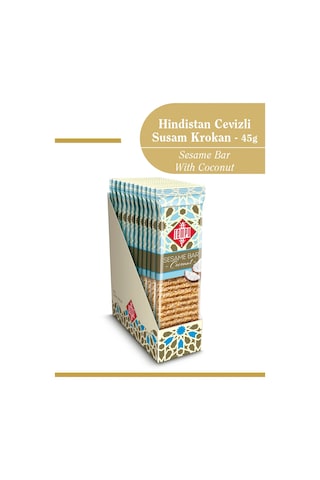 Hindistan Cevizli Susam Krokan 45 G X 12 Adet