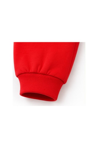H&c Coolboy H&c %100 Pamuk Penye Bebek Tek Alt Pantalon 0-36 Ay Kırmızı