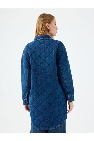 LOFT Oversize Kadın Ceket Lf2037315 Q1.v1 Denim