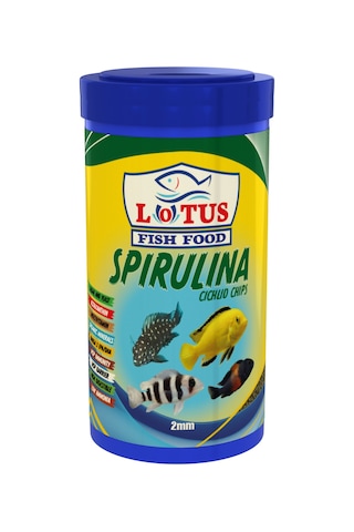 Cichlid Spirulina Chips 250 Ml Ciklet Balık Yemi