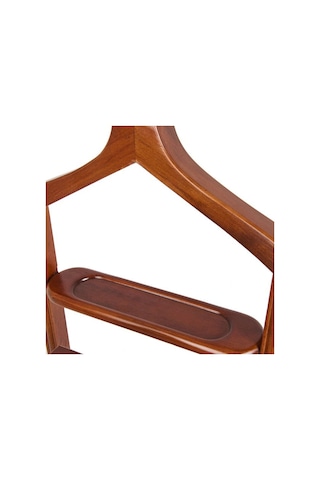 Just Home Elit Çift Tepeli Dilsiz Uşak - Ceviz - 120 Cm Ceviz