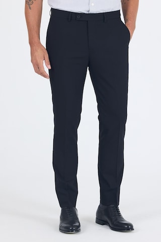 İmza Siyah Esnek Yandan Cepli Slim Fit Classic Pantolon 1003250013 Siyah