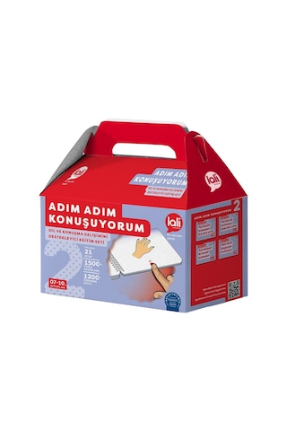 Adım Adım Konuşuyorum Konuşma Terapi Eğitim Seti 2 - Lali Yayınları Adım Adım Konuşuyorum Konuşma Terapi Eğitim Seti 2 - Lali Yayınları
