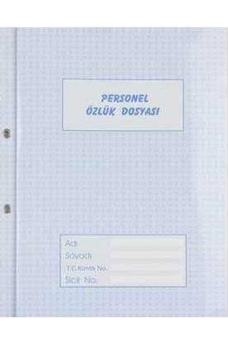 Dilman Personel Özlük Dosyası N11.1127