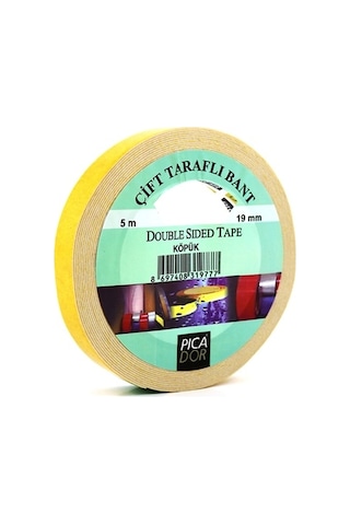 Picador 19 MM x 5 Mt Köpük Çift Taraflı Bant