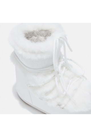 Moon Boot İcon Low Faux Fur Kadın Bot-140939-9857 Optıcalwhıte