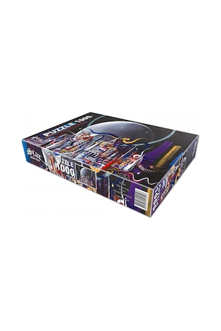Star Puzzle 1000 Parça Ay Şehri Puzzle