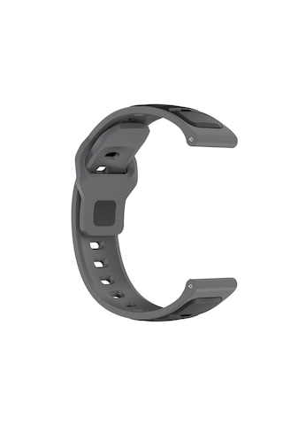 Huawei Watch Gt5 Pro 46mm İle Uyumlu Çift Renkli Spor Silikon Kordon Nefes Alabilir Konforlu