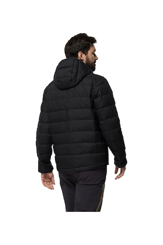 Jack Wolfskin Ather Down Hoody Erkek Outdoor Montu Siyah