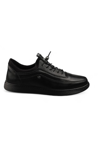 Pierre Cardin 382003 Siyah 45-47 Büyük Numara Erkek Deri Ayakkabı Siyah