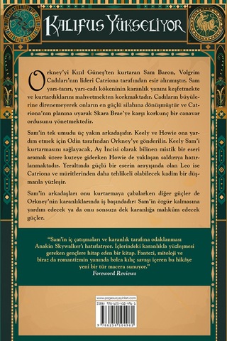 Kalıfus Yükseliyor Orkney Efsaneleri 2. Kitap / Alane Adams