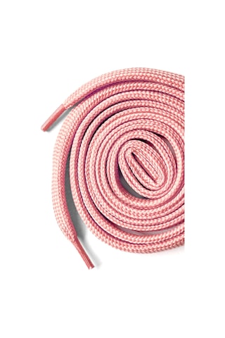 Pembe 1 Cm Kalınlığında 1 Çift Yassı Spor Ayakkabı Bağcığı Pembe