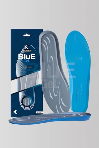 Blue Gel Sneaker Ayakkabı Tabanı Memory Foam Hafızalı Tabanlık