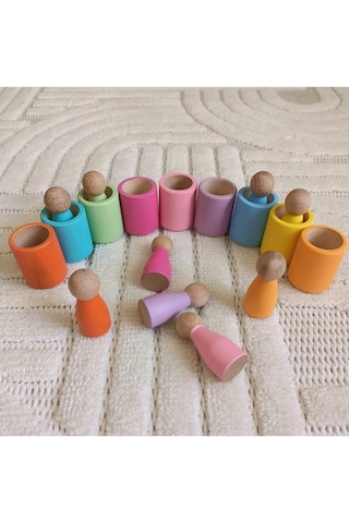 Waldorf Kaseler Peg Bebek Seti - 9 Lu