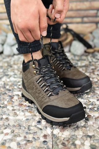 Moda Ayakkabı 5103 Erkek Günlük Kürklü Bot Ayakkabı