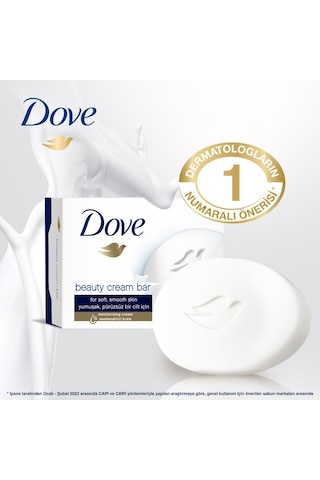 Dove Beauty Cream Bar Katı Sabun 4 x 90 G