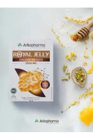 Arkopharma Royal Jelly Organık Arı Sütü 20 Ampul