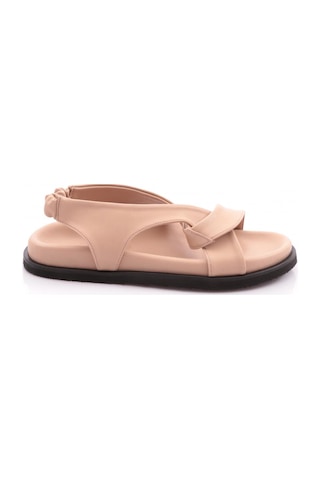 Dgn 3040 Kadin Çapraz Bantli Sandalet 3040-2261-R12632 Nude
