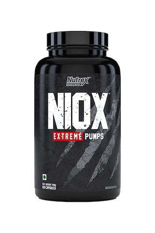 Nutrex Research Nıox Extreme Pump Arginine 120 Caps Muscles Build