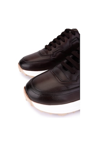 Tamer Tanca Erkek Hakiki Deri Kahverengi Sneakers & Spor Ayakkabı 864 1082 Erk Ayk Sk25-26 Kahve Kahverengi