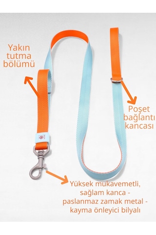 Köpek Tasması, Köpek Gezdirme Askı Kayışı, Sağlam Büyük Ve Orta Irk Köpek Tasması Gezdirme Kayışı Çok Renkli-s