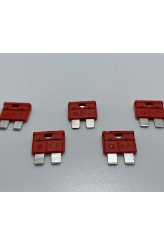 5 Adet 40 Amper Kırmızı Standart Bıçak Sigorta 40a