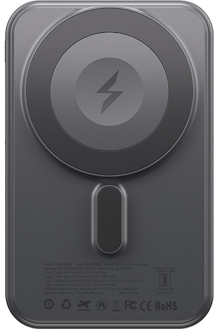 Amazingthing Thunder Go Akıllı Saat Şarj Özellikli Pd 22.5w Wireless Powerbank 15w 10000mah Siyah