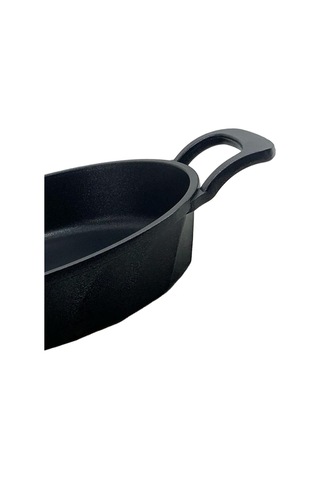Vento 6 Parça Yanmaz Yapışmaz Titanyum Kaplama Sahan Seti 18-20-22 Cm Siyah