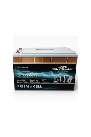 Prismacell 12.8v 470ah Lifepo4 Akü Karavan & Solar