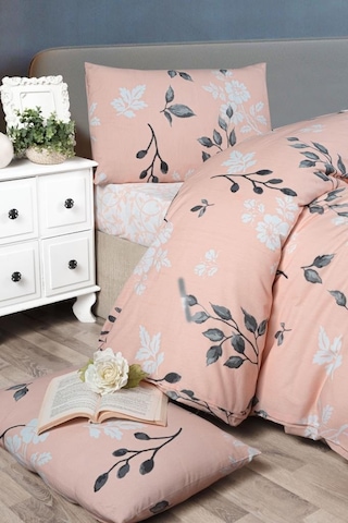 Mulberry Rahel Tek Kişilik Lastikli Çarşaf Nevresim Takımı