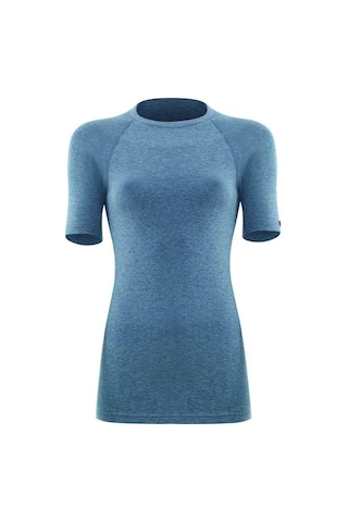 Blackspade 9258 Unisex Gri Sıfır Yaka Kısa Kol Thermal
