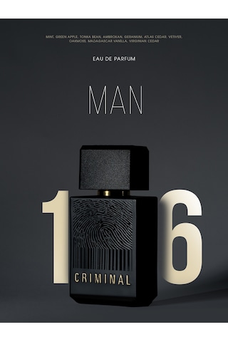 Criminal Man 16 Edp 50 ml Erkek Parfüm