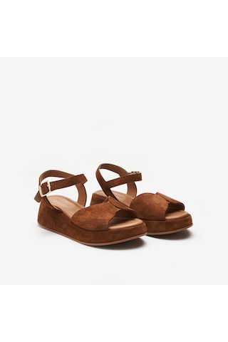 Bruciato Sandalet Kadın 04b2 Frau Suede Platform Sandals