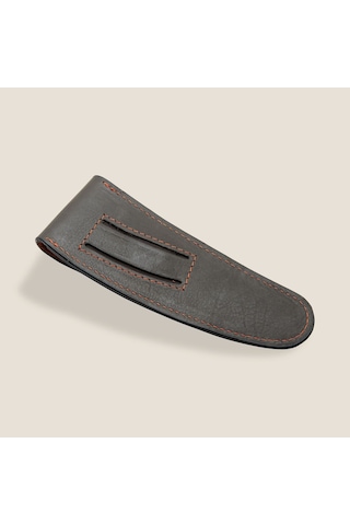 Deejo Kamp 37g Belt Leather Sheath, Mocca Gri