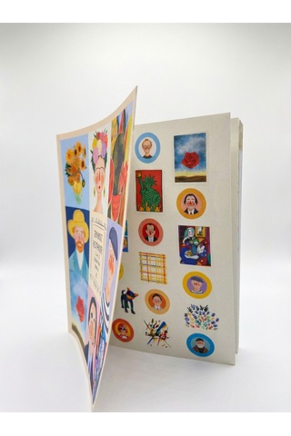 Melimelek Zamansız Ressamlar Ajandası Iı, Zamansız Ajanda 16.5x19.5 Cm Sticker'lı Zamansız Iı