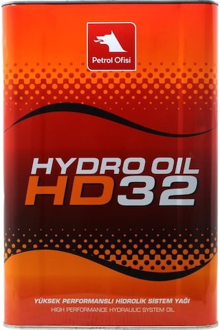 Petrol Ofisi Hydro Oil Hd-32 Hidrolik Sistem Yağı 17 L