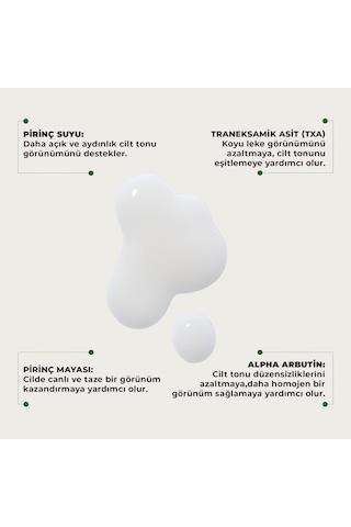 Dermokil Pirinç Mayası Beyazlatıcı Fluid Krem 30 Spf 60 G