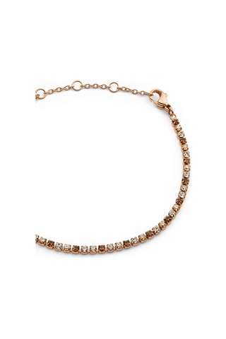 Classic Tennis Bracelet Honey Combo Rose Gold Rose Gold