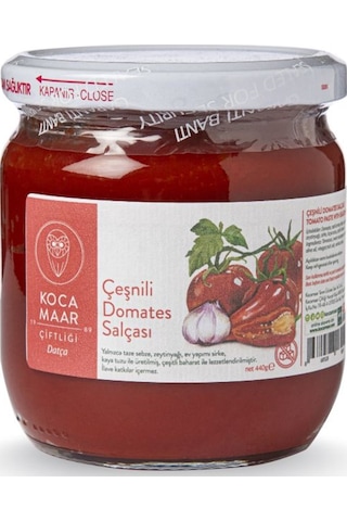 Kocamaar Çiftliği Çeşnili Domates Salçası 400 G