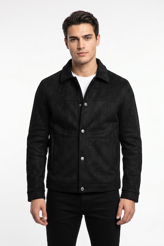Dynamo Erkek Siyah Regular Fit Mevsimlik Süet Spor Mont Bgl-st05437