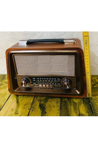 Nostaljik Radyo Ev Ofis Hediyesi Büyük Boy