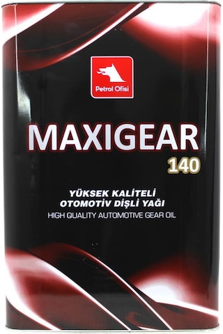 Petrol Ofisi Maxigear 140 Mineral Otomotiv Dişli Yağı 15 KG