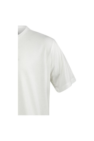 2as Axel Erkek Bisiklet Yaka T-shırt Beyaz