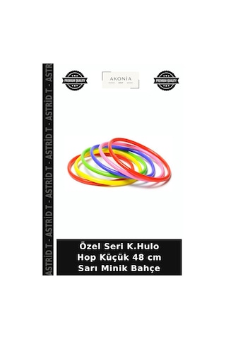 Özel Seri K.hulo Hop Küçük 48 Cm Sarı Minik Bahçe