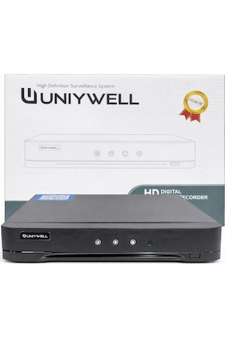 Unıywell Unw-0116 16 Kanal 5mp H.265 1hdd Nvr Kayıt Cihazı