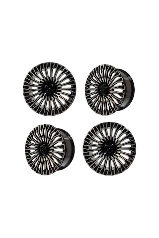 4 Adet Sonıc 1022 8 18 5 112 Et38 66.6 Black Mack Jant Takım