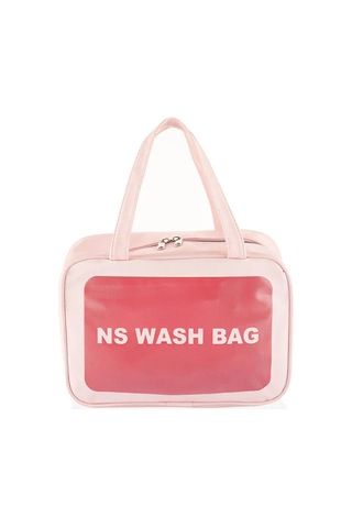 Şeffaf Seyahat Makyaj Kozmetik Çantası L